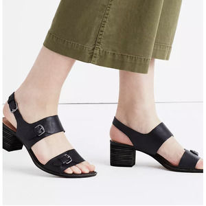 Madewell The Mariel Buckle Sandal Size 9